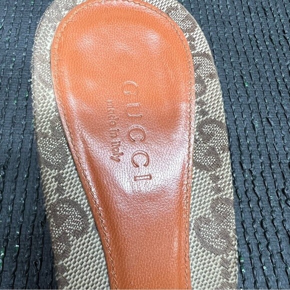 Gucci Open Toe Heels Size 8.5 - Picture 5 of 12